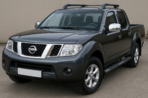 Nissan Navara 2006-2015 Cubiertas de Espejos (2 uds, Acero Inoxidable) foto 3