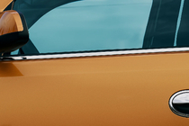 Opel Corsa C 2000-2006 Molduras Exteriores de Ventanas Acero Inoxidable (4 uds) foto 2