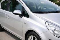 Opel Corsa D 2007-2014 Cubiertas de Espejos (2 uds., Acero Inoxidable) foto 1