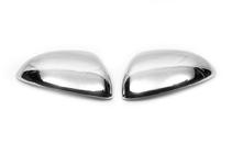Opel Corsa D 2007-2014 Cubiertas de Espejos (2 uds., Acero Inoxidable) foto 3