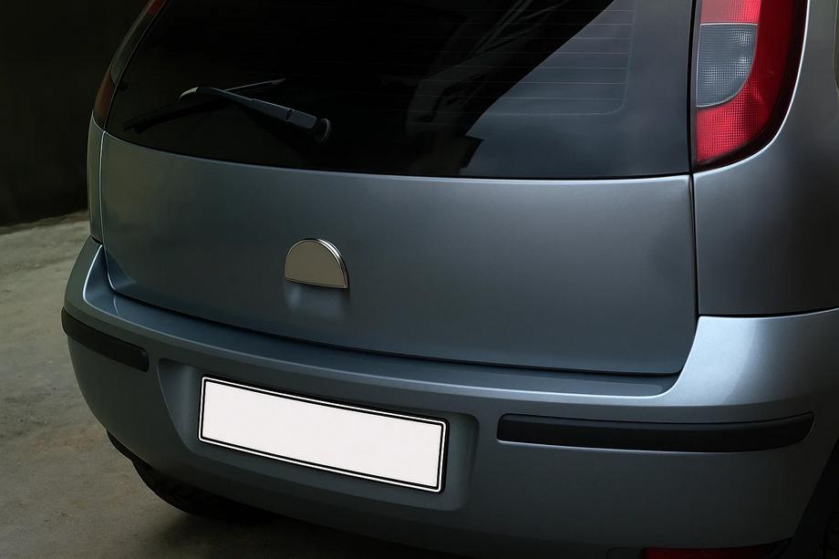 Opel Meriva 2002-2010 Cubierta de manilla trasera (acero inoxidable) Image