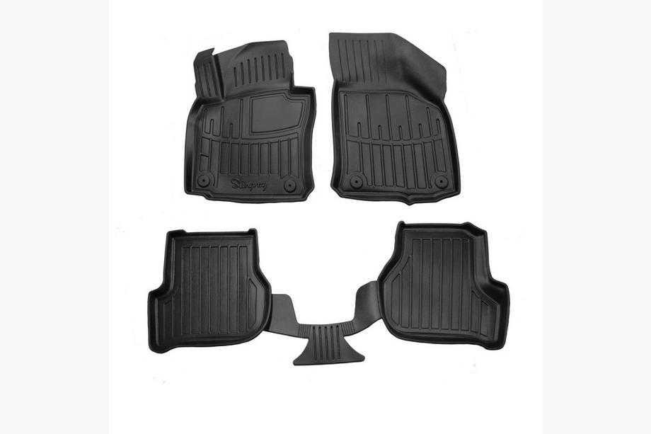 Seat Toledo 2005-2012 Alfombrillas de goma Stingray 3D (5 uds, poliuretano) Image