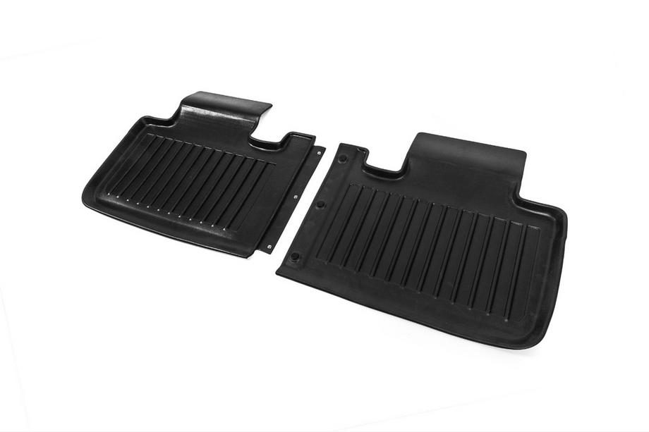 Tesla Model Y 2020- Alfombrillas de goma Stingray 3D (4 uds, poliuretano) Foto 6