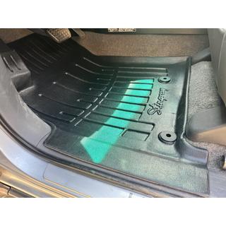 Alfombrillas de goma Stingray 3D (5 uds, poliuretano) Toyota Land Cruiser Prado 120 2002-2009 foto 3