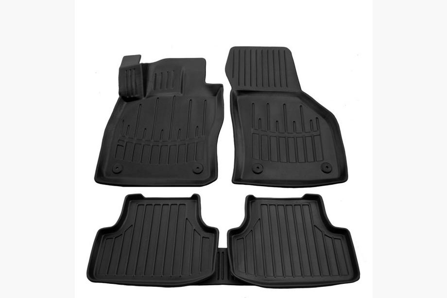 Seat Leon 2013-2020 Alfombrillas de goma Stingray 3D (5 uds, poliuretano) Image