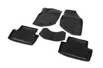 Volvo S60 2000-2009 Alfombrillas de goma Stingray 3D (5 uds, poliuretano) foto 2