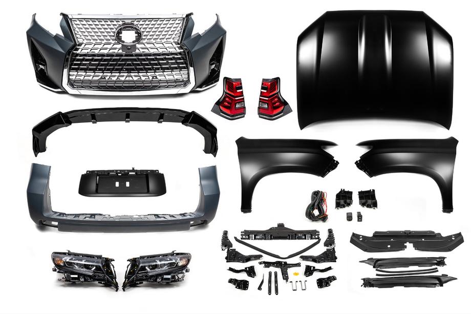 Toyota Land Cruiser Prado 150 2009-2023 Kit de conversión facelift 2009-2016 a 2017- (Elite Set) Foto 1