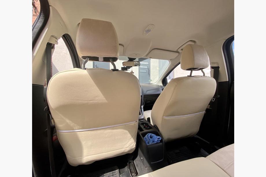 Ford Focus III 2011-2017 Fundas de Asientos Coche Piel Sintetica+Tela+Alcantara Antara A099 (Juego Completo) Foto 7