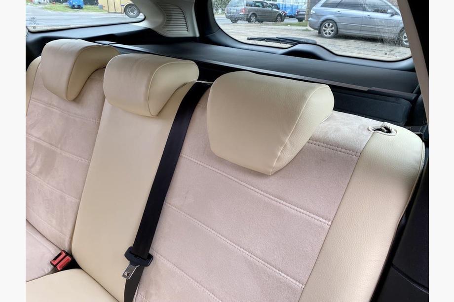 Ford Focus III 2011-2017 Fundas de Asientos Coche Piel Sintetica+Tela+Alcantara Antara A099 (Juego Completo) Foto 15
