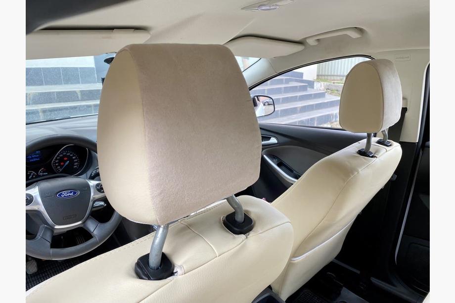 Ford Focus III 2011-2017 Fundas de Asientos Coche Piel Sintetica+Tela+Alcantara Antara A099 (Juego Completo) Foto 6