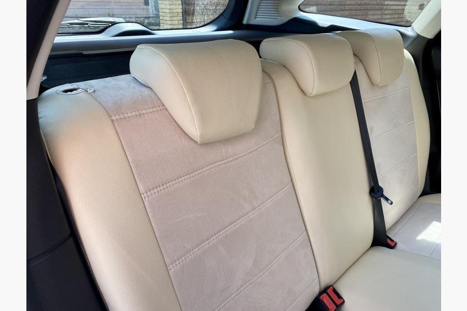Ford Focus III 2011-2017 Fundas de Asientos Coche Piel Sintetica+Tela+Alcantara Antara A099 (Juego Completo) Foto 11