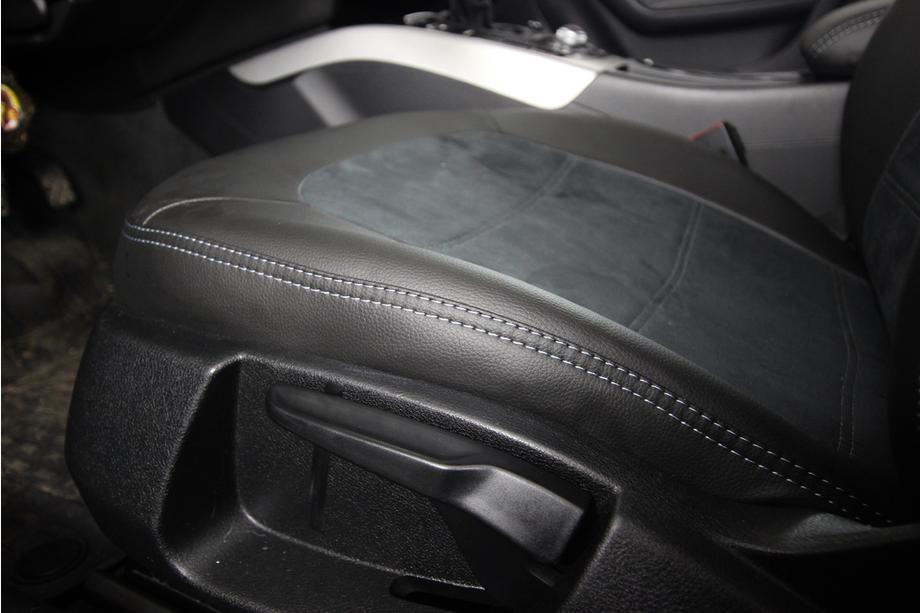 Audi A4 B8 2007-2015 Fundas de asiento coche piel sintética+tejido+alcantara Antara A001 (interior completo) Foto 12