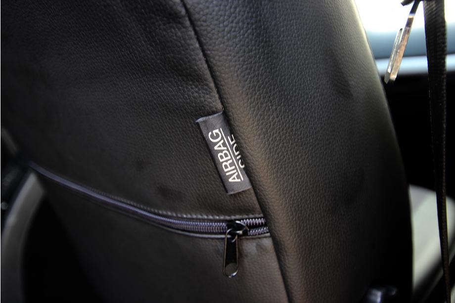 Skoda Octavia II A5 2006-2010 Fundas de asiento coche piel sintética+tejido+alcantara Antara A001 (interior completo) Foto 2