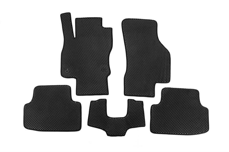Volkswagen Jetta 2018- Alfombrillas EVA (Negro) Image