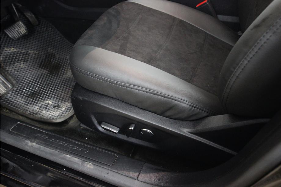 Ford Fusion 2012-2020 Fundas de asiento coche piel sintética+tejido+alcantara Antara A001 (interior completo) Foto 8
