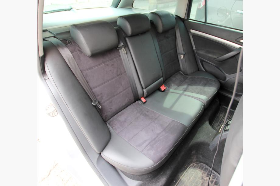 Skoda Octavia II A5 2010-2013 Fundas de asiento coche piel sintética+tejido+alcantara Antara A001 (interior completo) Foto 10