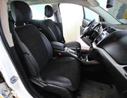 Dodge Journey 2008-2020 Fundas de Asientos Coche Cuero Ecológico+Tela+Alcantara Antara A001 (3 Filas) foto 6