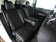 Dodge Journey 2008-2020 Fundas de Asientos Coche Cuero Ecológico+Tela+Alcantara Antara A001 (3 Filas) foto 4