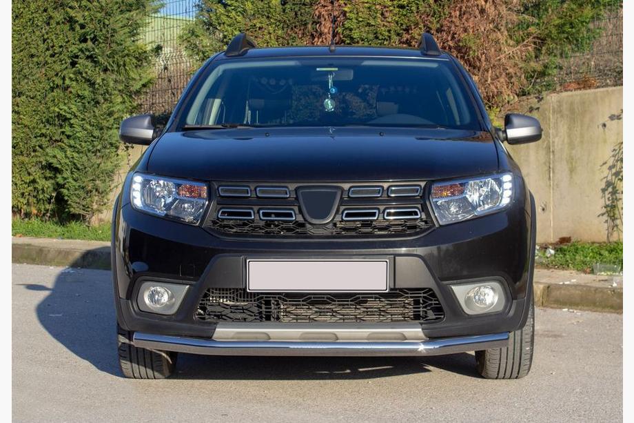 Renault Sandero 2013-2022 Defensa Delantera Texas (60mm, Acero Inoxidable) Foto 1