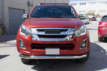 Isuzu D-Max 2011-2019 Defensa Delantera Texas (76mm, Acero Inoxidable) foto 1