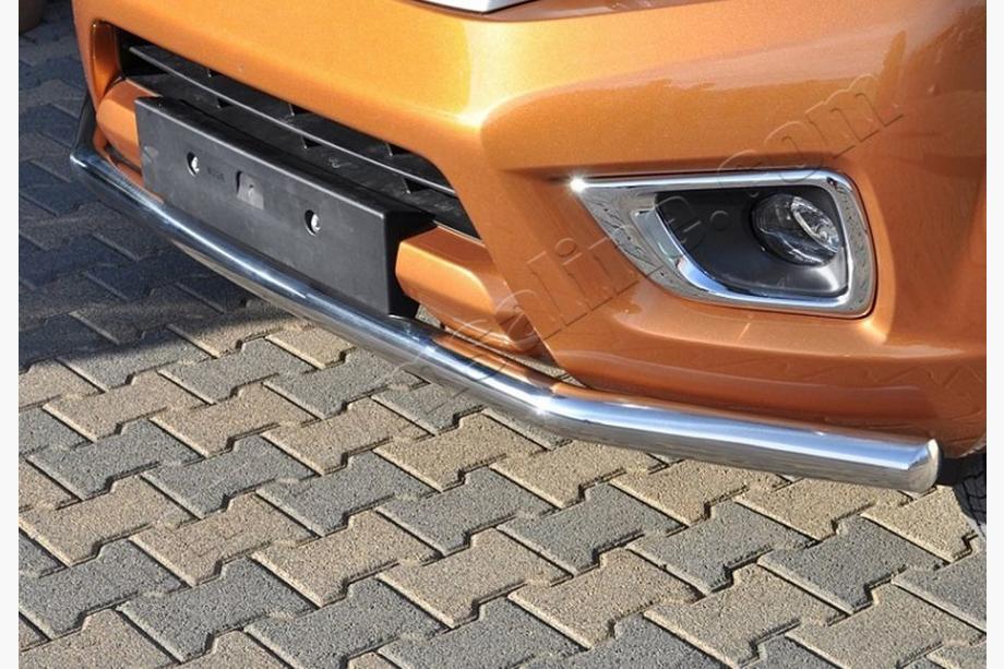 Mitsubishi L200 2015-2024 Defensa Delantera Texas 2015-2019 (76mm, Acero Inoxidable) Image