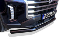 SsangYong Musso II 2018– Defensa delantera Texas (76mm, negro) foto 2