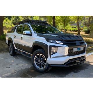 Defensa frontal doble Vegas 2019+ (negro, 76mm) Mitsubishi L200 2015-2024 foto 2