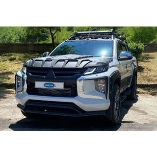 Defensa frontal doble Vegas 2019+ (negro, 76mm) Mitsubishi L200 2015-2024 foto 1