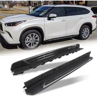 Estribos Laterales OEM V1 (2 uds., Aluminio) Toyota Highlander 2019- foto 2