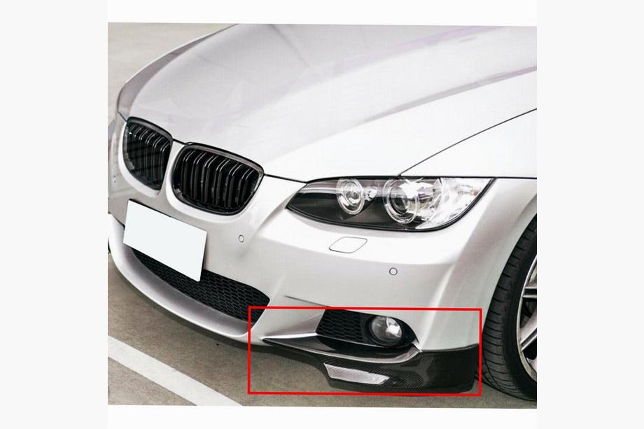 BMW 3 Series E90/E91 2005-2011 Labio Frontal Flap para Parachoques Delantero (E92 Coupe) Image