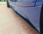 BMW 3 Series F30/F31 2012-2019 Faldones laterales negros (203cm, OmsaLine) foto 1