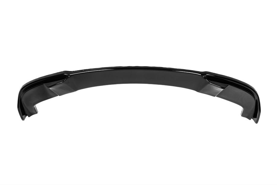 BMW 5 Series E60/E61 2003-2010 Labio de parachoques delantero OmsaLine Flap (negro) Foto 4