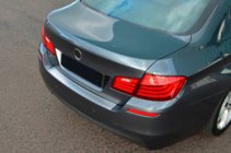 BMW 5 Series F10/F11 2010–2016 Protector de parachoques trasero OmsaLine (SD, acero inoxidable) foto 6