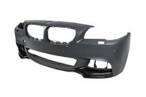 BMW 5 Series F10/F11 2010–2016 Splitter delantero DPT Flap (para M-Performance, Negro Brillante) foto 13
