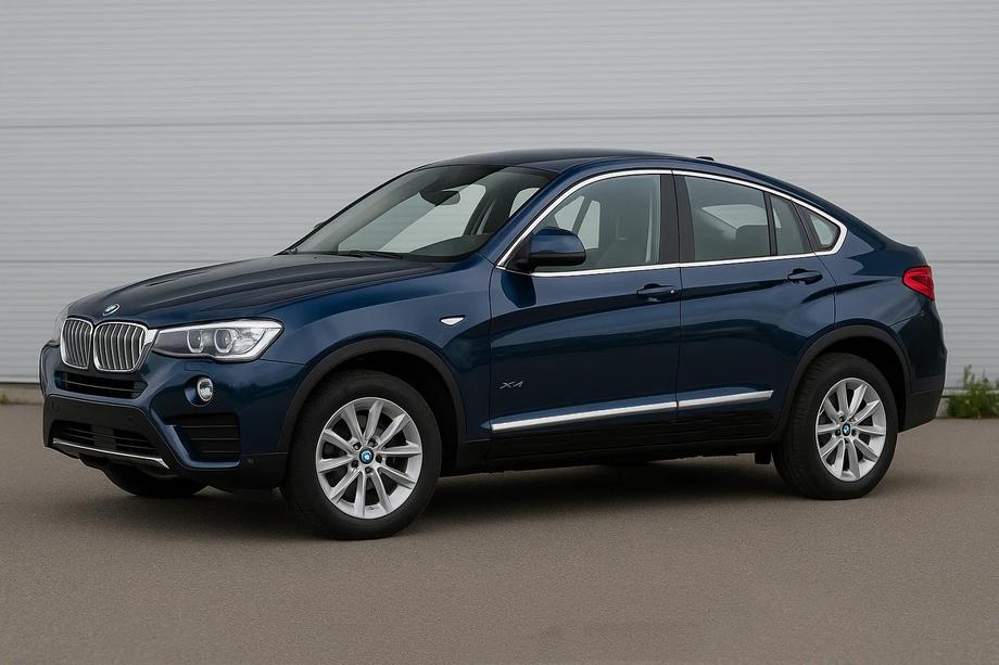 BMW X4 F26 2014-2018 Molduras de Puerta Acero Inoxidable (4 uds) Image