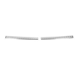 Protector de parachoques trasero (2 uds, acero inoxidable) Citroen C-Elysee 2013-2022 foto 1