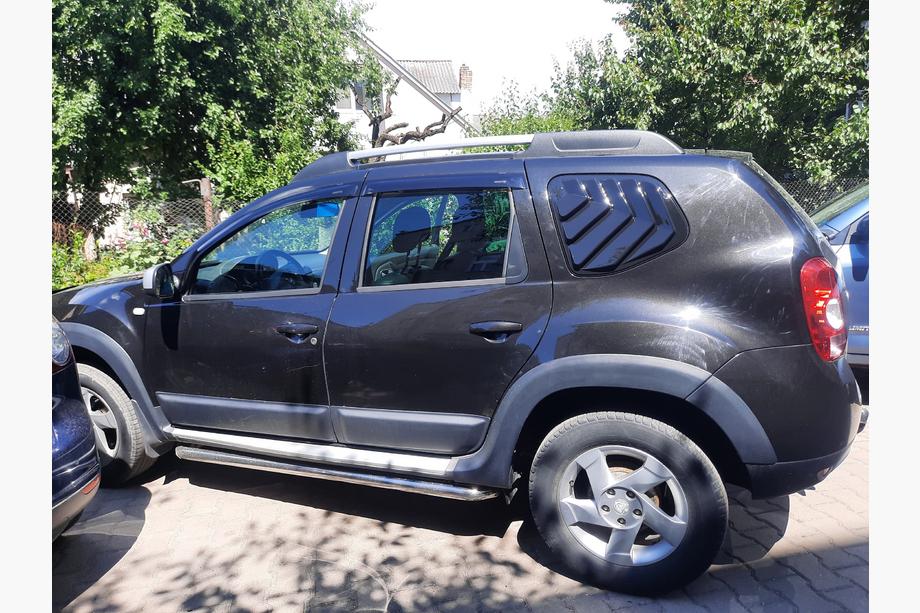 Dacia Duster 2008-2018 Cubiertas de ventanas traseras EuroCap (2 uds, ABS) Image