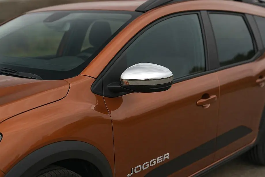 Dacia Jogger 2022- Cubiertas de Espejos (2 uds, Acero Inoxidable) Image