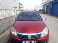 Renault Sandero 2007-2013 Visera de Parabrisas (LED, Negro Mate) foto 2