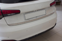 Fiat Tipo Cross 2021- Moldura maletero acero inoxidable Carmos - Acero Inoxidable Turco foto 1
