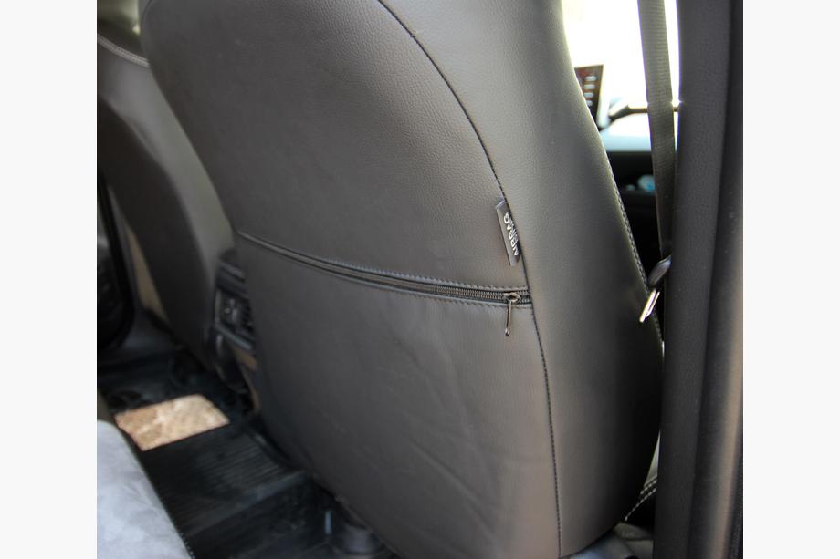 Toyota Rav 4 2019–2025 Fundas de Asientos Coche Piel Sintetica+Tela+Alcantara Antara A0010 (Juego Completo) Foto 2