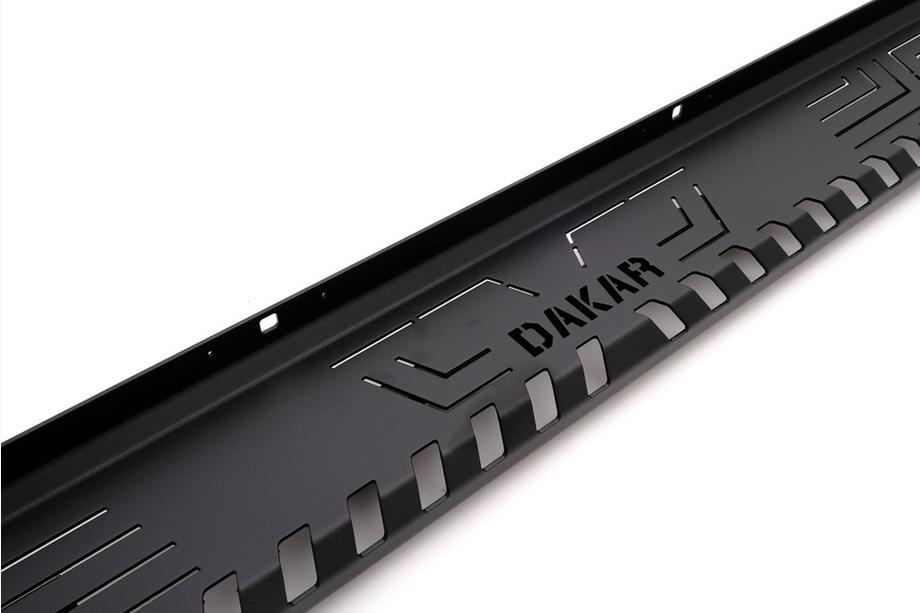 Ford Ranger 2007-2011 Estribos laterales Dakar V1 sin LED (2 uds, metal) Foto 4