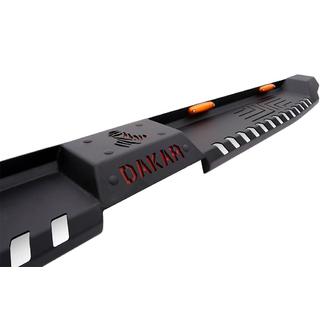 Estribos laterales Dakar V2 con LED (2 uds, metal) foto 2