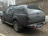 Mitsubishi L200 2006-2015 Enganche de remolque para parachoques Dakar foto 2