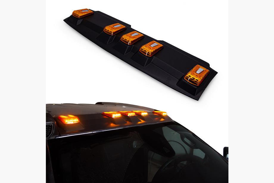 Ford Ranger 2011–2022 Visera de parabrisas LED V2 Image