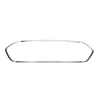 Moldura cromada para parrilla delantera 2018+ (4 uds, acero inoxidable) Ford Custom 2013-2022 foto 2