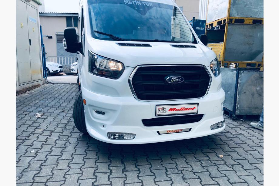 Ford Transit 2014- Labio de parachoques delantero ERA (2019+, imprimado para pintar) Image