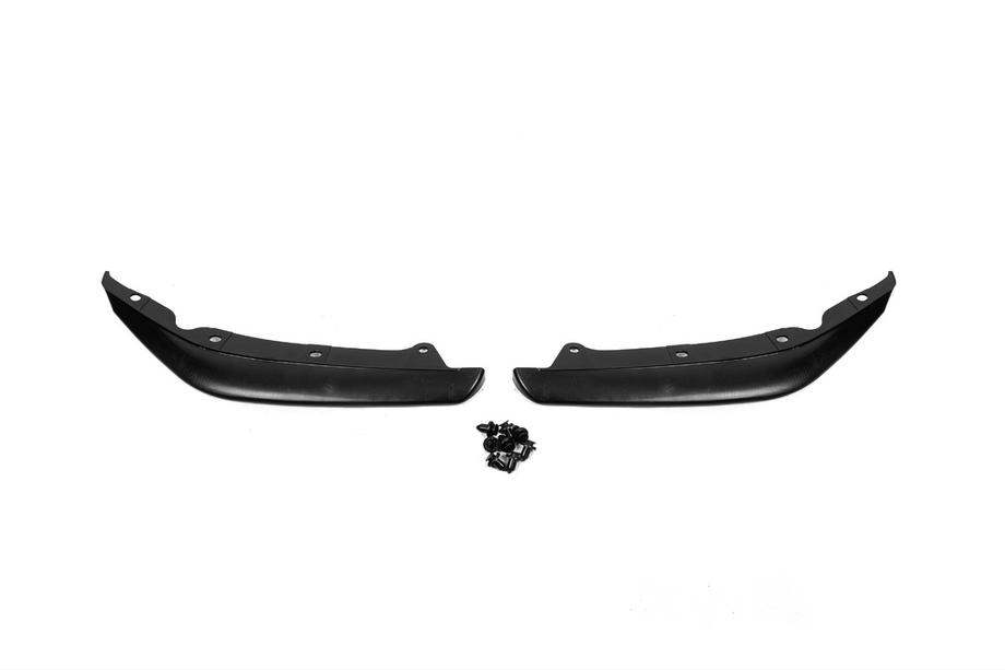 Honda Civic Sedan X 2016-2021 Aletines para parachoques trasero (2 uds, negro) Foto 2