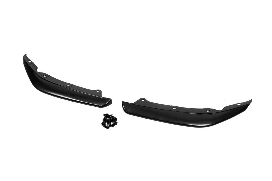 Honda Civic Sedan X 2016-2021 Aletines para parachoques trasero (2 uds, negro) Foto 3