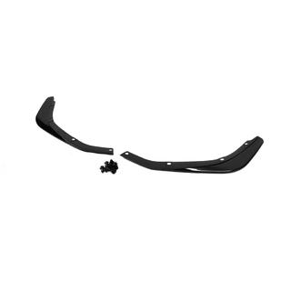 Flaps para parachoques delantero (2 uds, negro) foto 3